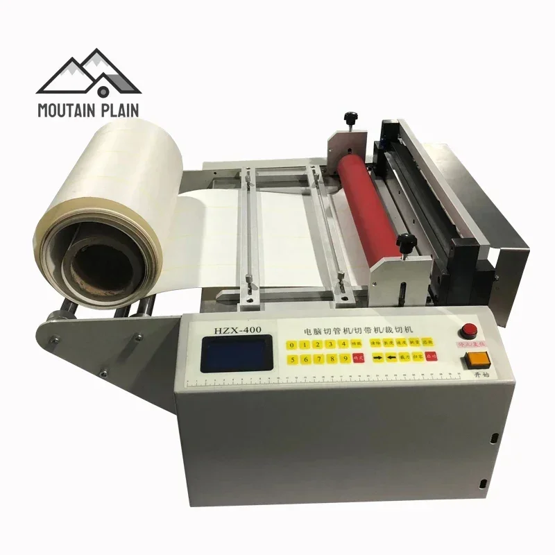 

Automatic Cloth Tape Cutting Machine, LCD Screen for Non-woven Fabric Bubble Film, Copper Foil Kraft Paper, PVC Film