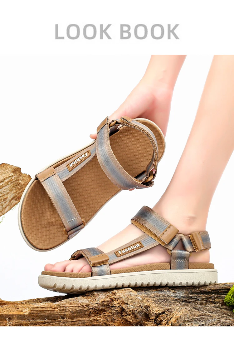 Klassische rutschfeste Sport-Sandalen für Damen, atmungsaktive Outdoor-Wandersandalen, sommerliche, lässige, leichte Strandschuhe, Größe 36–41 – Detail 11
