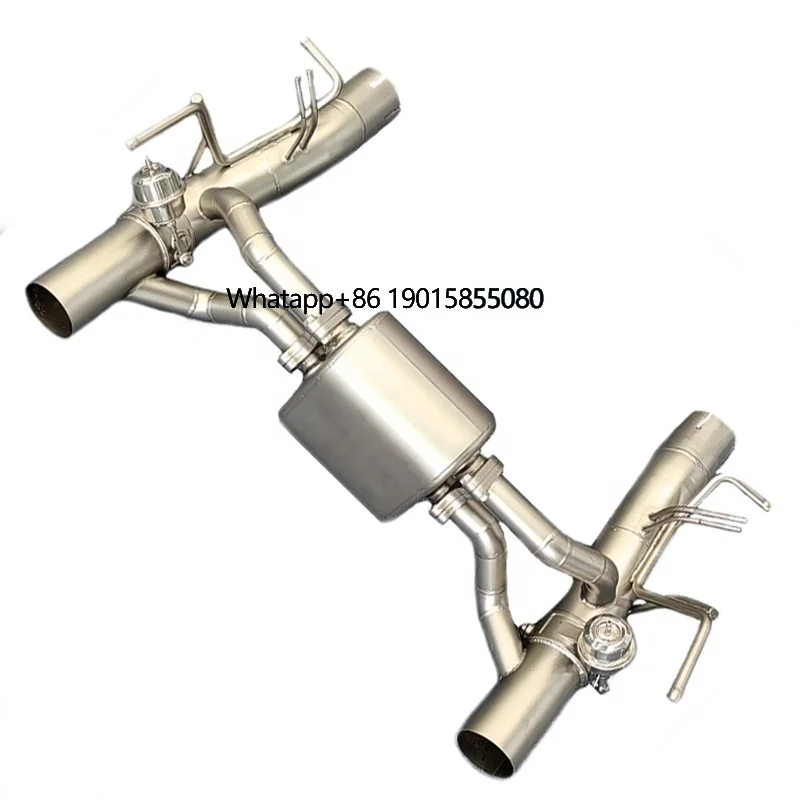 

OEM Exhaust Pipe for Ferrari F8 Spider/tributo 3.9tt V8 Ss304 Muffler Axle Back Sport Catback Valved Exhaust System