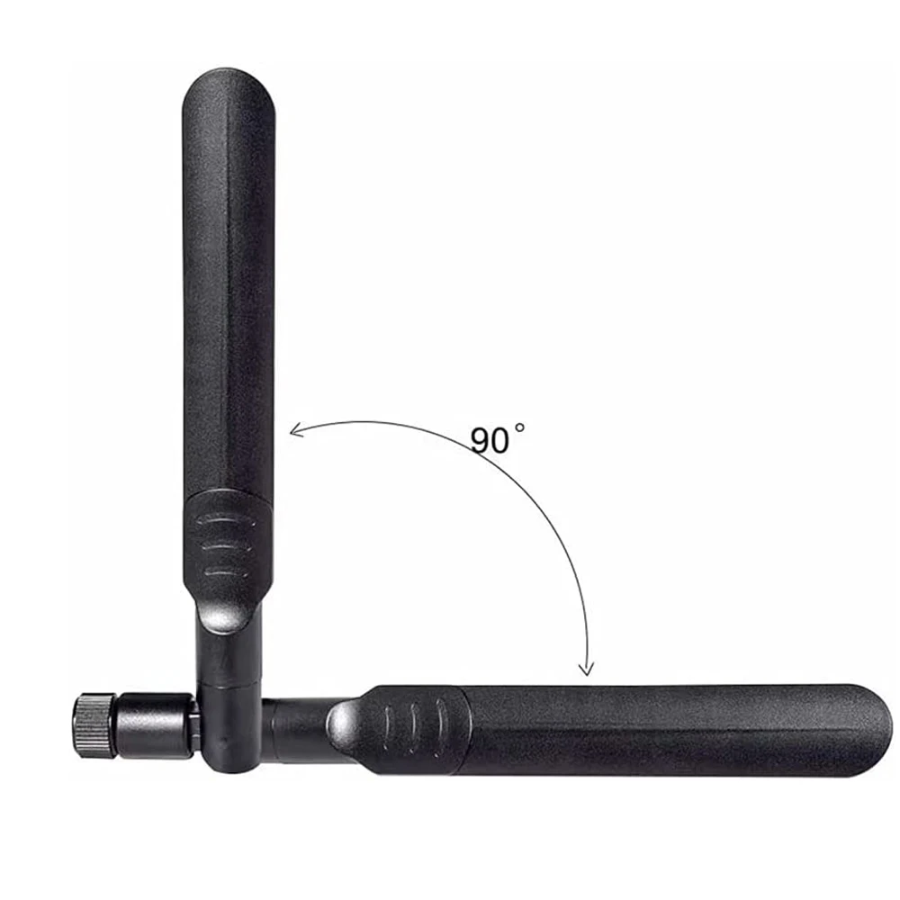 2 x 8dBi WiFi RP-SMA Male Antenna 2.4GHz 5.8GHz Dual Band +2 x 35CM U.FL/IPEX to RP-SMA Female Pigtail Cable for Mini PCIe Card