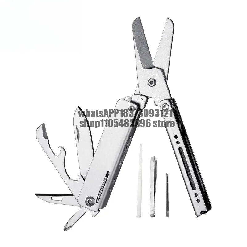Outdoor Student Scissors Multifunctional Portable Gadgets Camping Equipment