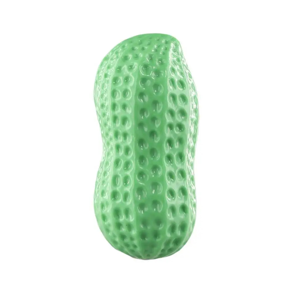 Vocal Peanut Dog Toy Dog Chewing Toy Bite-resistant Training Grinding Supplies Toy Molar Toy Pet Interactive Ball Teeth Pea E6x7