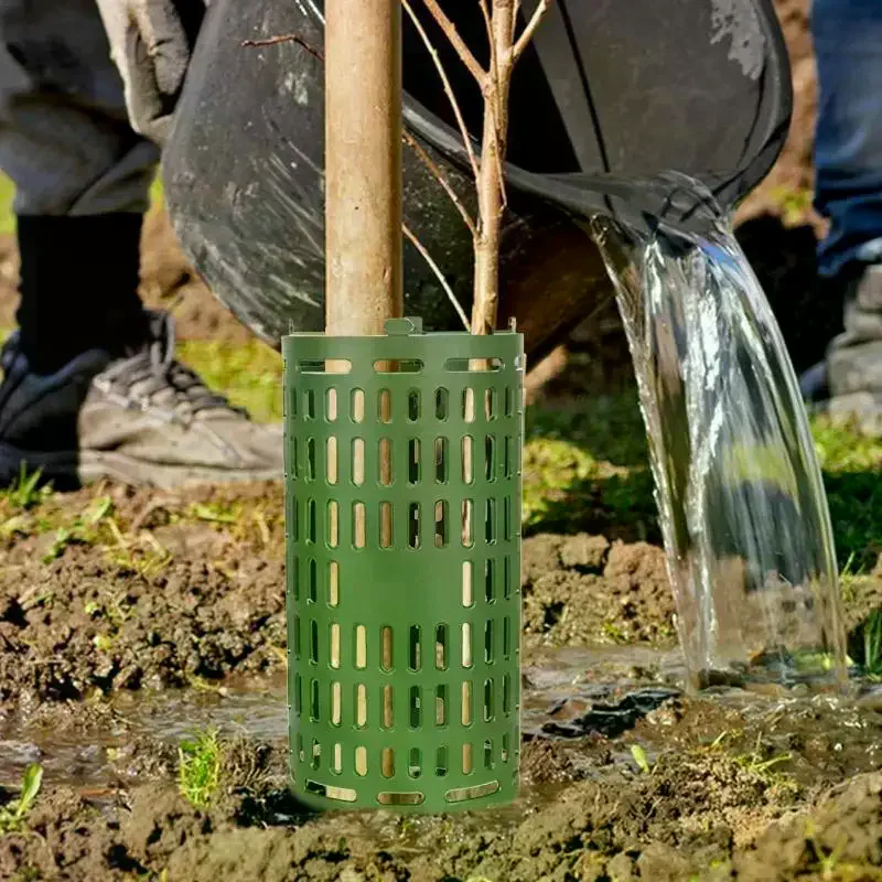 /TPz/Trunk Protector Resizable For Various Size Trees Or Plants Preventing Tree Bark Damage From Pruners Mowers And Rodents Tree