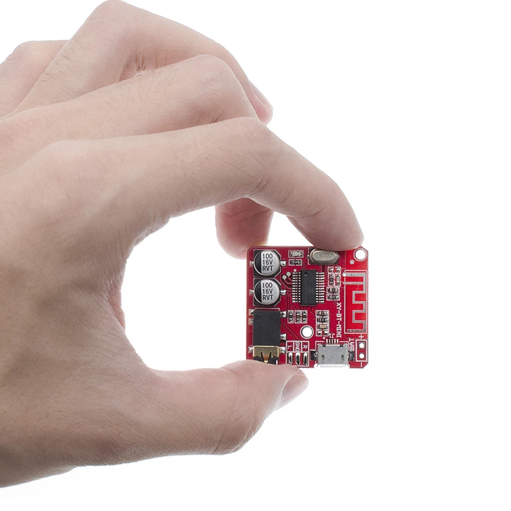 Bluetooth 5.0 Audio Receiver Board MP3 Lossless Decoder Wireless Stereo Music Module 3.7-5V XY-BT-Min