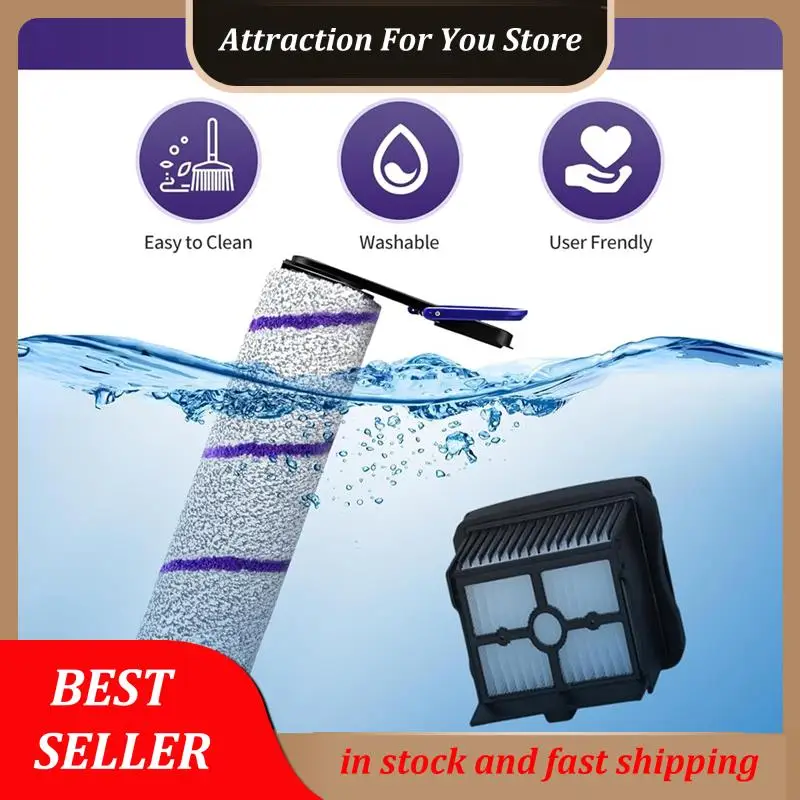 

Hot Selling Replacement Accessories For Narwal S20 Pro - Includes Roller Brushes And HEPA Filters For Wet & Dry Vacuuming