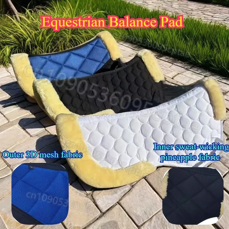 saddle-pad-horse-riding-balance-shock-absorbing-cushion-anti-slip-anti-chafing-thickened-soft-equestrian-riding-supplies