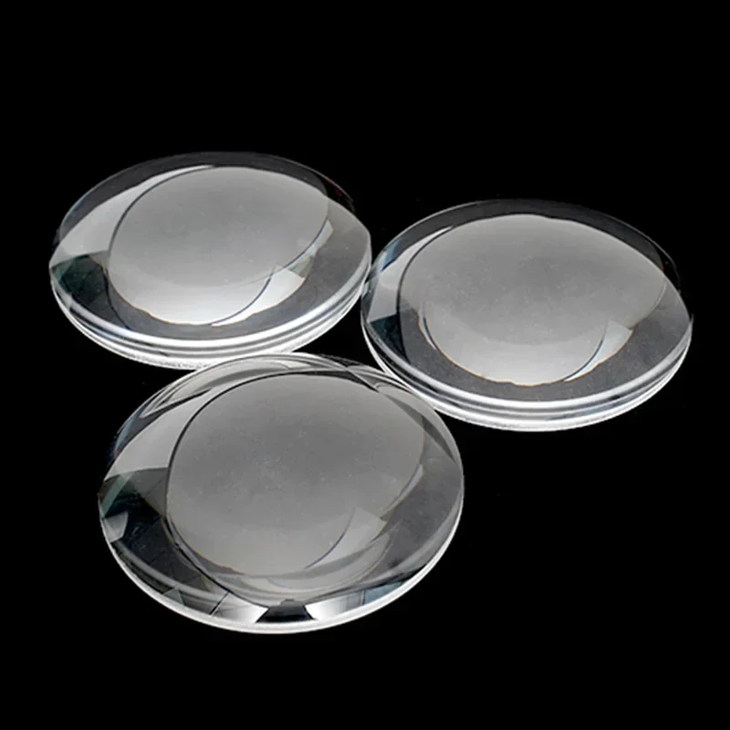 

Плоско-выпуклая обработка линз диаметром 69,5 мм и фокусное расстояние 100 мм. Стеклянные фокусирующие линзы для сценического освещения.