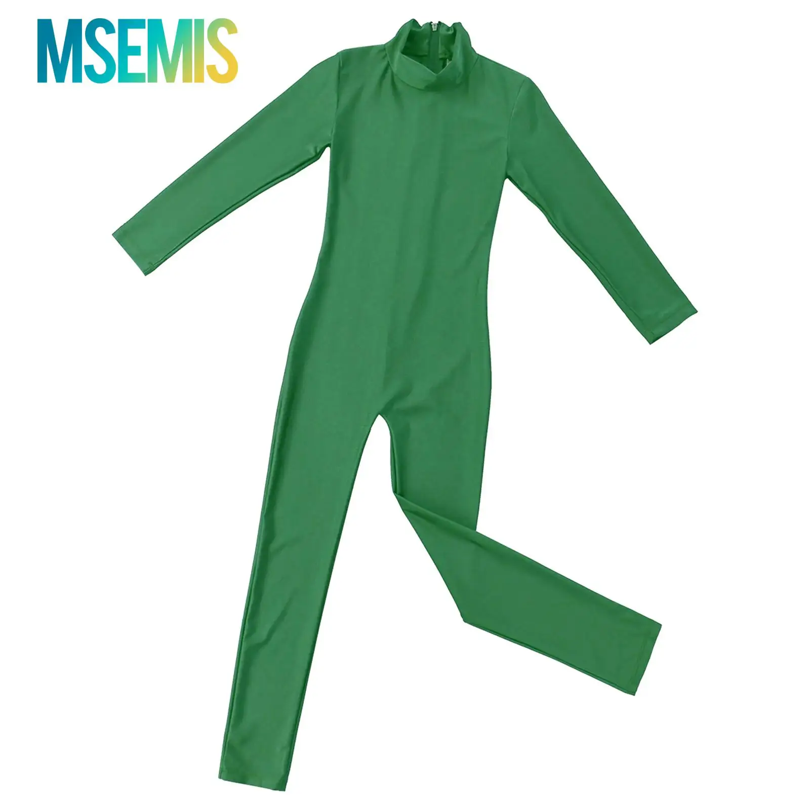 

Детский балетный танцевальный наряд для девочек, комбинезон для балета на молнии с длинными рукавами, комбинезон для танцев, танцевальная одежда, гимнастический трико, танцевальный костюм