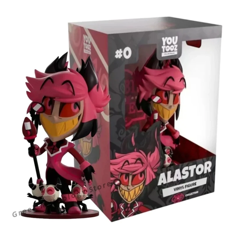 

New Anime Hazbin Hoteled Action Figure Model Toy Alastor Ornament Collection Figures Model Toy For Kid Halloween Gift