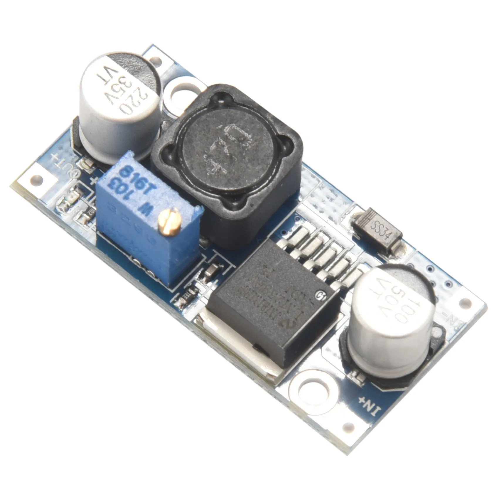 6 Pack Lm2596 Dc Naar Dc Buck Converter 3.0-40V Naar 1.5-35V Voeding Step Down Module (6 Pack)