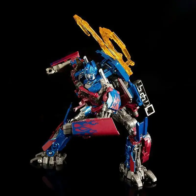 【Na stanie】 Figurki Transformujące się w Roboty, Model Roboty OP Commander, Częściowo Wykonane ze Stopów, Kolekcja Prezentowa