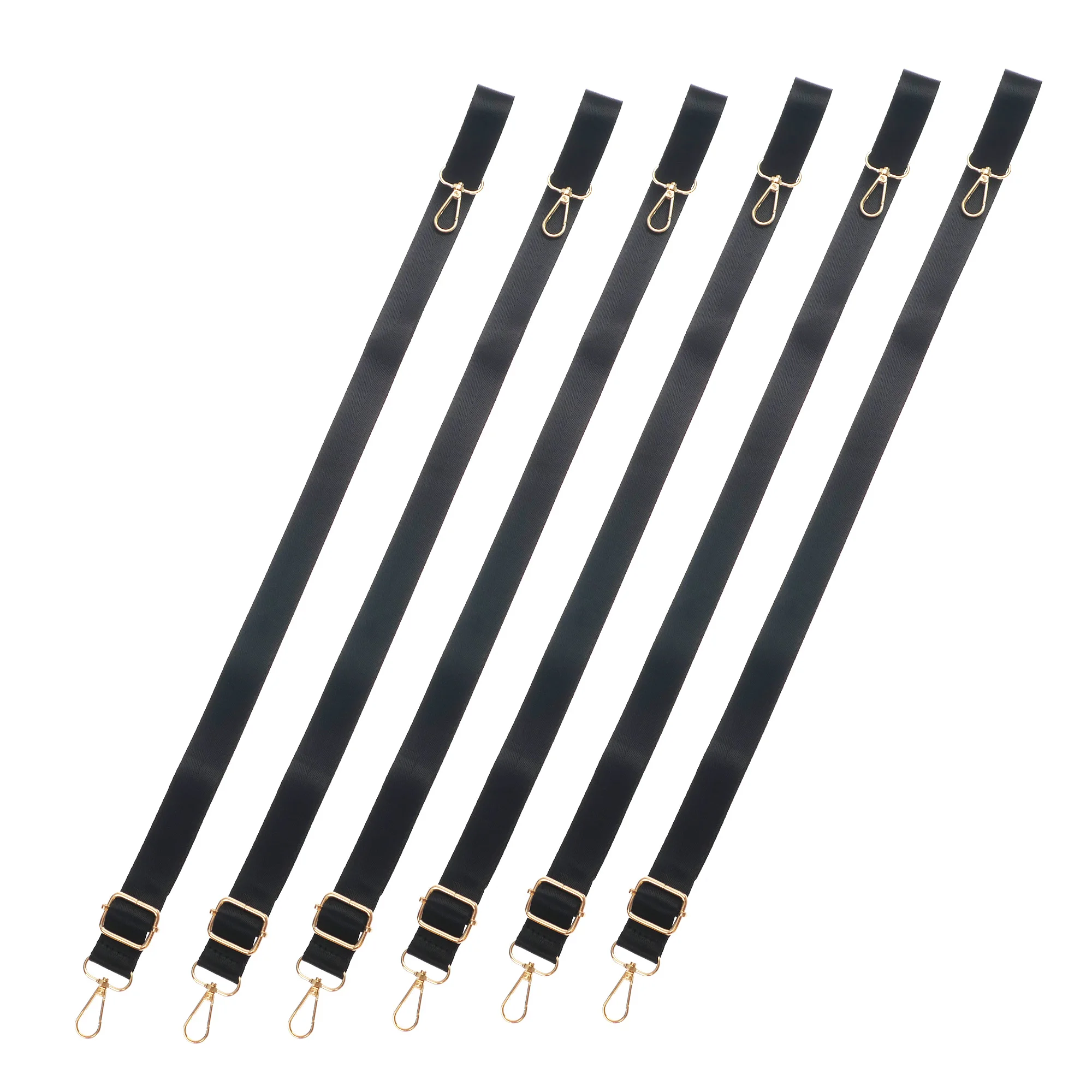 

1.3m Adjustable Long Shoulder Bag Strap Nylon Wide Replacement Strap For Woman Messenger Bags Accessories With Lobster Clasp