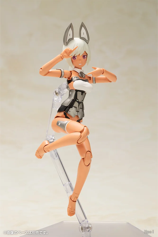 

【Оригинал】Kotobukiya FG141 Frame Arms Girl Letizia Silver Ver Mecha, собранная фигурка, модель игрушки