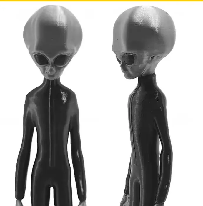 

2025 New Alien Future Humans Action Figure Homemade Fdm 3d Printed High Quality Detail Figurine Collection Ornament Giftstoys