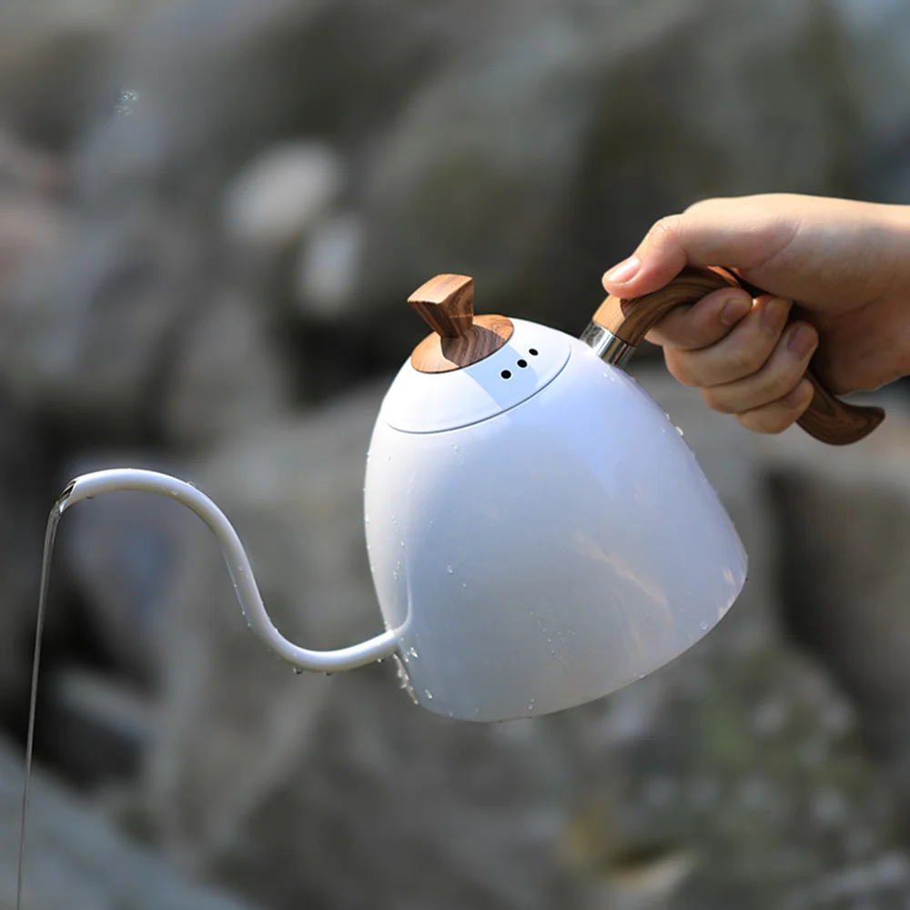 

Artisan 700ml Gooseneck Stovetop Kettle pour-over coffee pot helpful to control the water speed 304 stainless steel