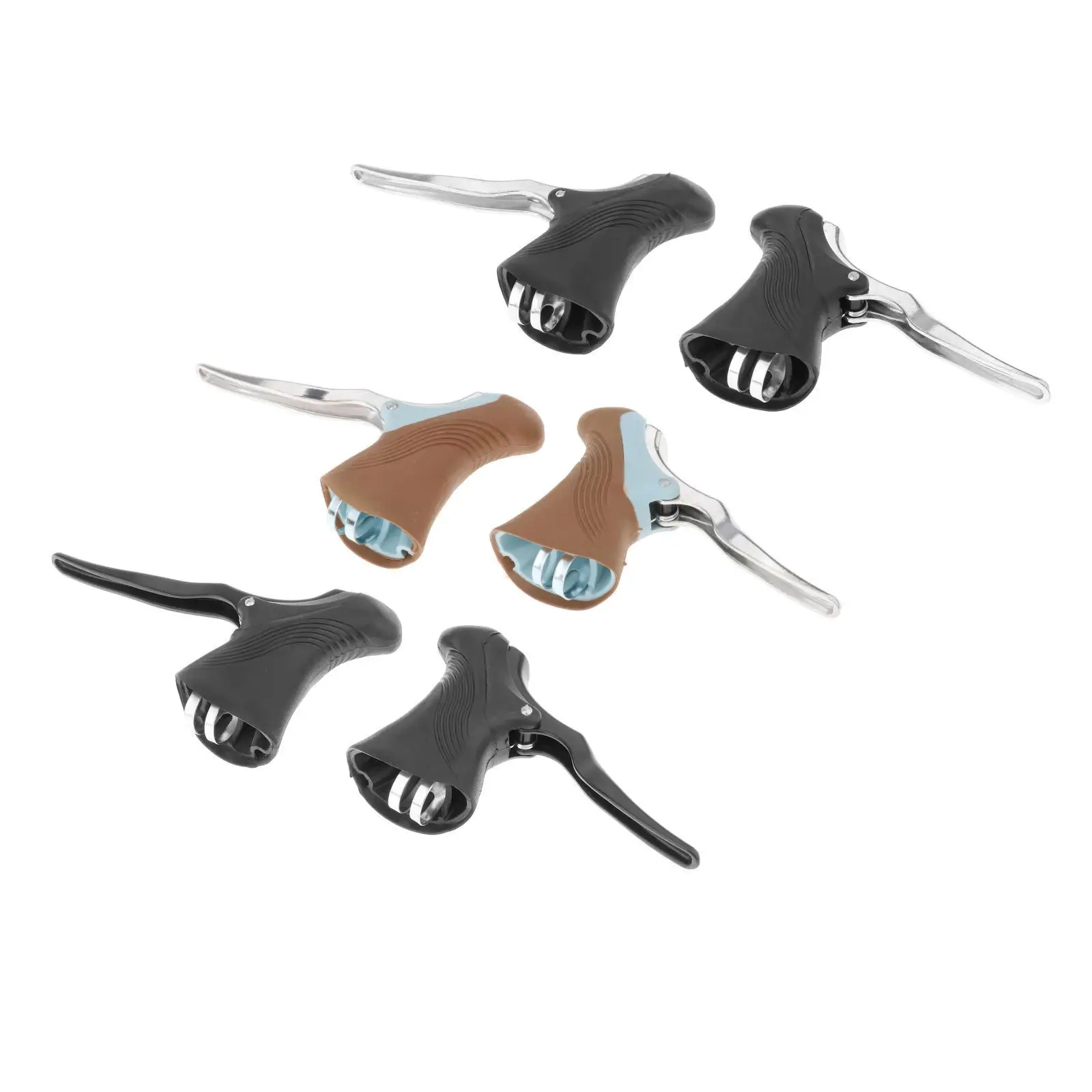 

1 Pair Road Bike Racing Bicycle Drop Bar Brake Levers Replacement Parts