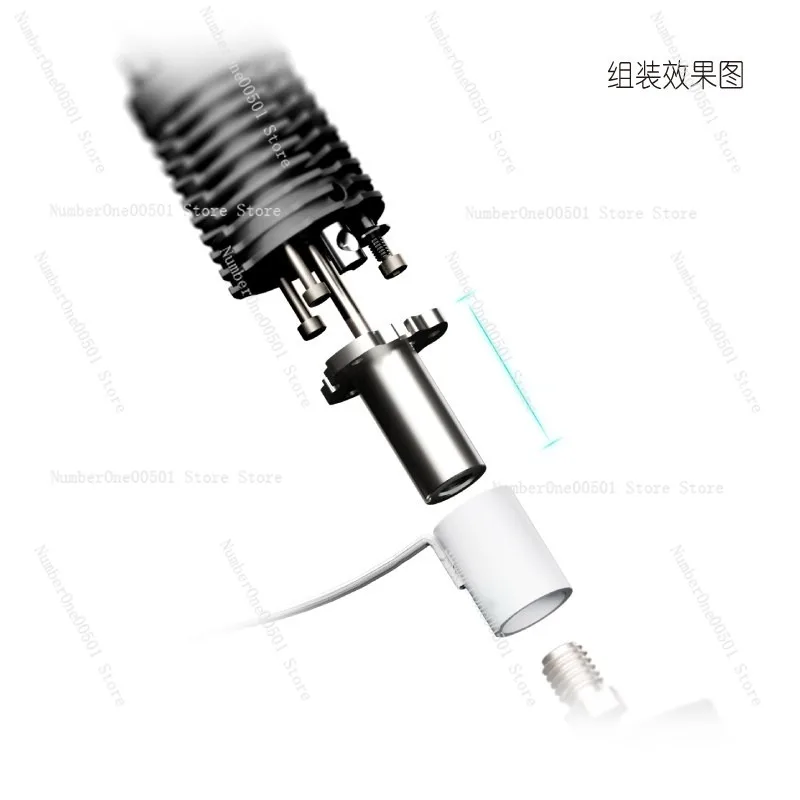 3D Printer Extruder Hot End PT1000 Temperature Sensor High Precision RTD Thermistor Heating Block Thermometer