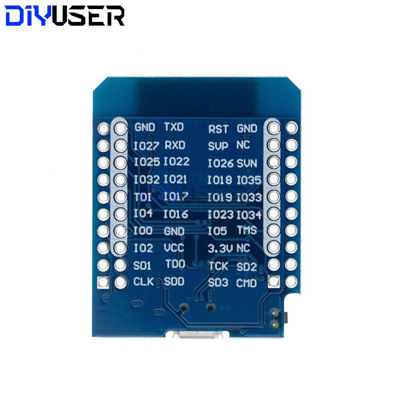 Per Wemos Mini D1 ESP8266 ESP32 ESP-32S WIFI Bluetooth CP2104 modulo scheda di sviluppo per Arduino con pin