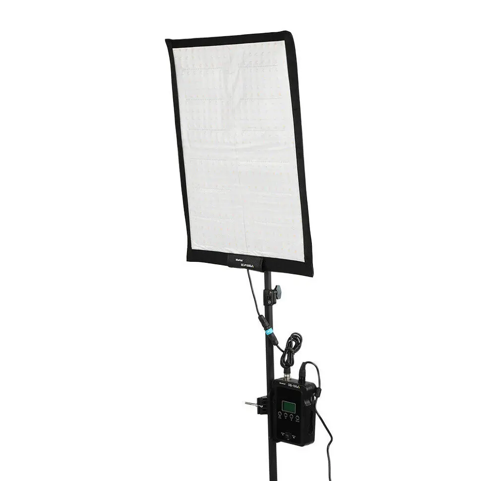 NiceFoto SC-P1000A Adjustable Color Camera Fill Light Temperature LED Photography Roll Cloth Light Rollable Cloth Lamp