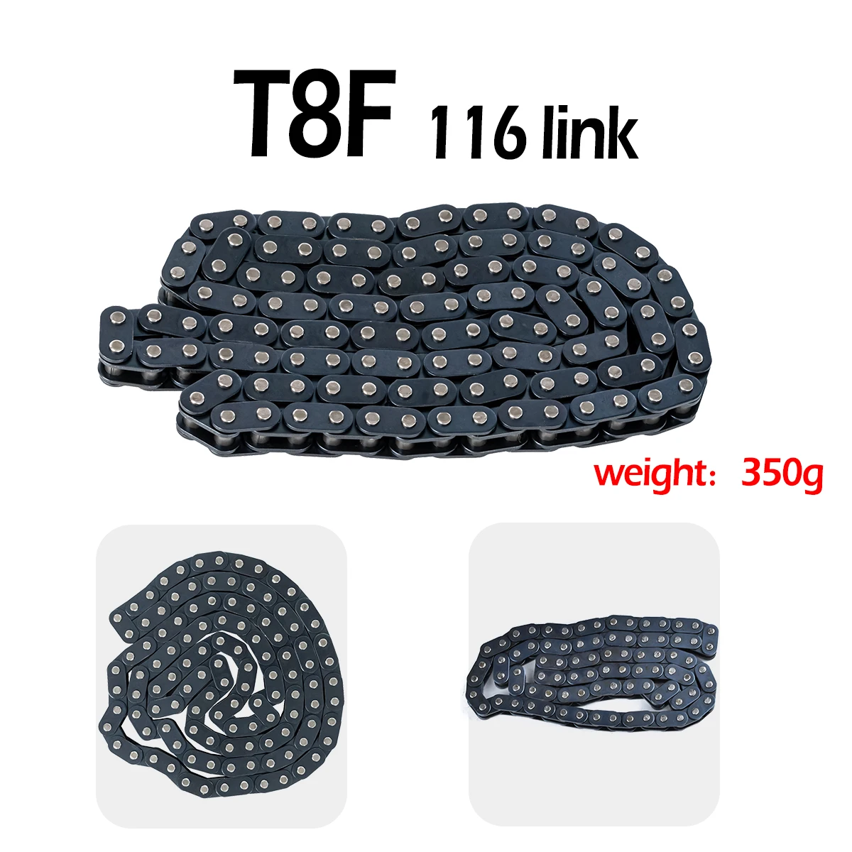 35 Chain with Spare Master Link T8F 410 25H Stroke Engine ATV Quad