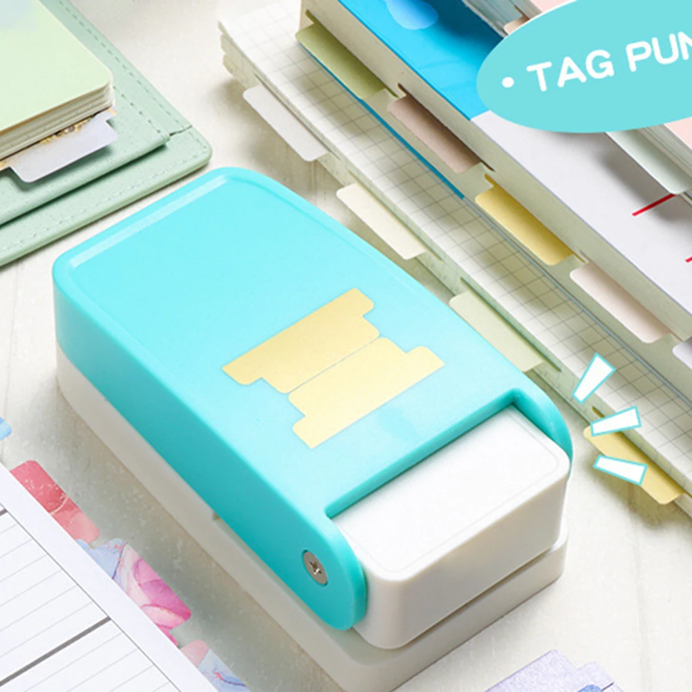 Paper Corner Rounder Hole Puncher DIY Divider  Tab  Loose Leaf Separator Label Puncher For Card Making Scrapbooking Card DIY