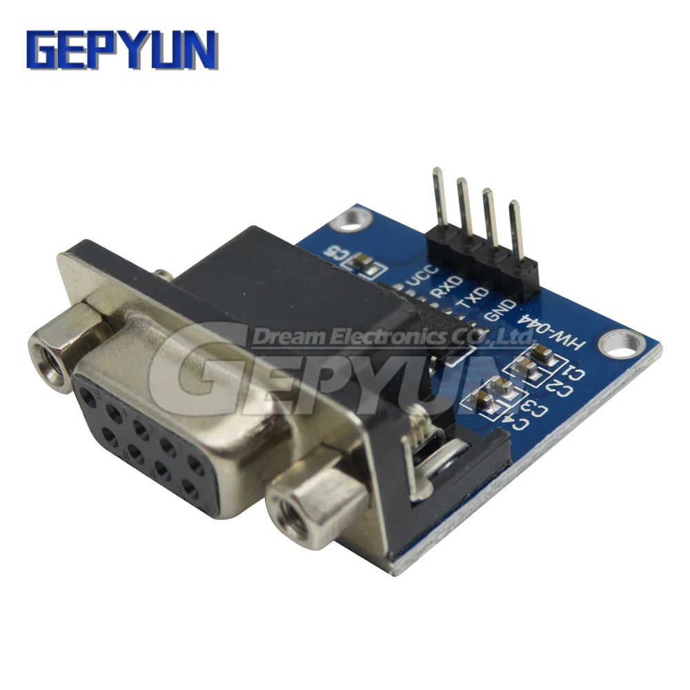 MAX3232 RS232 to TTL Serial Port Converter Module Female DB9 Connector MAX232 Flashing Board