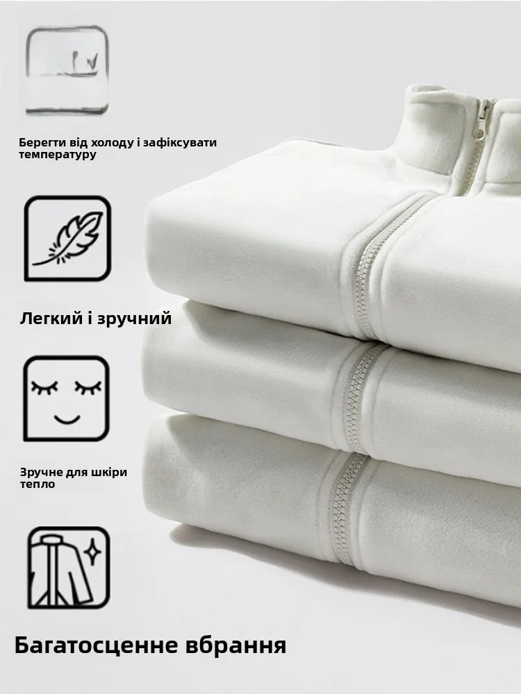 Women's Casual Breathable Windproof Waterproof Tee-in-One Jaet Underarm Me Outerwear Polyester Fiber Long Sve Zipper