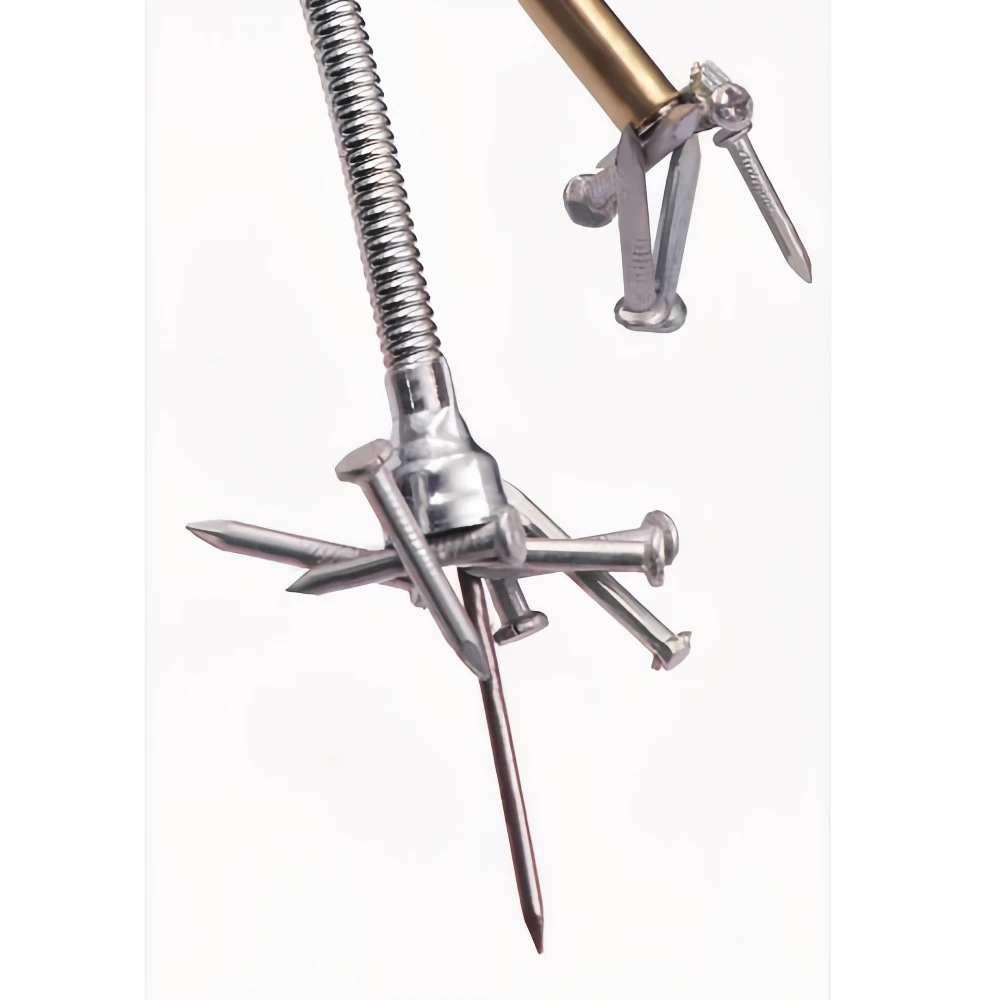 Foldable Strong Magnetic Pickup Tool Metal Flexible Pick Up Tool Suction Bar Magnet Spring Grip Grabber Pick-up Rod Tools