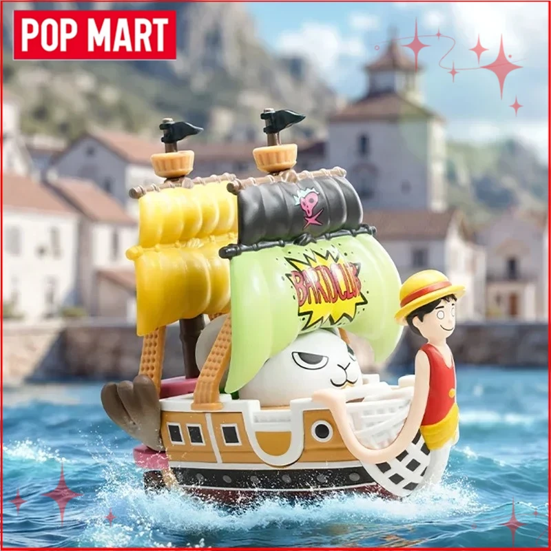 

POP MART ONE PIECE THE GRAND LINE SERIES АВТОМОБИЛЬСЬ Слепая коробка Сумка для догадок Игрушки Кукла