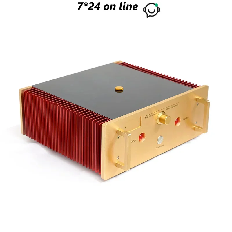 WL-01 No Negative Feedback Study/Copy Dartzeel NHB108 Power Amplifier 140W*2 8Ohm OFC Super Pure Cooper Transformer Best Sound