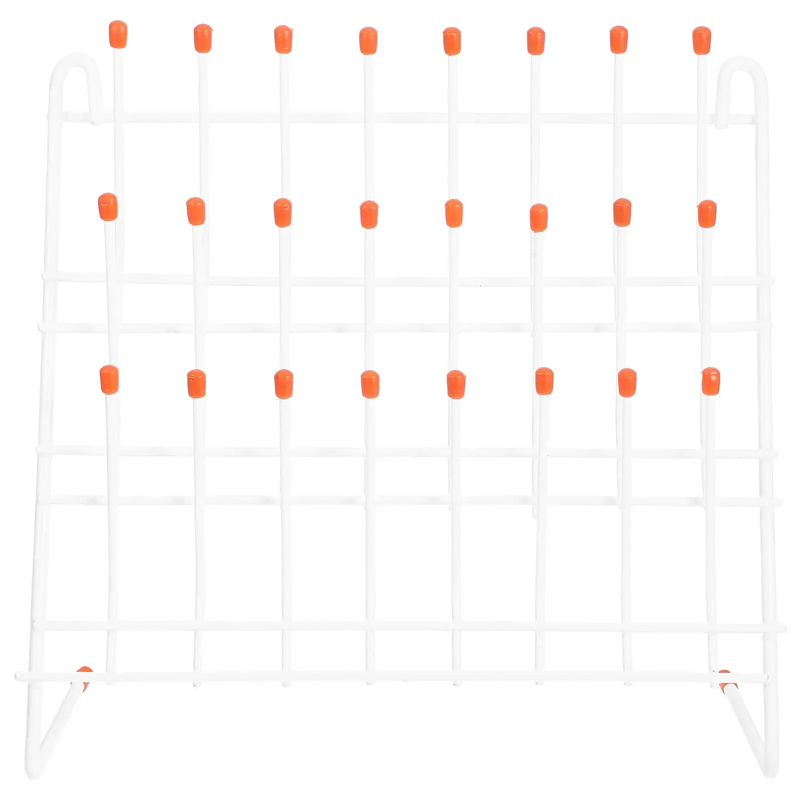 Laboratory Drain Rack Test Tube Stand for Drying Beaker Holder Peg Iron Dryer Machine