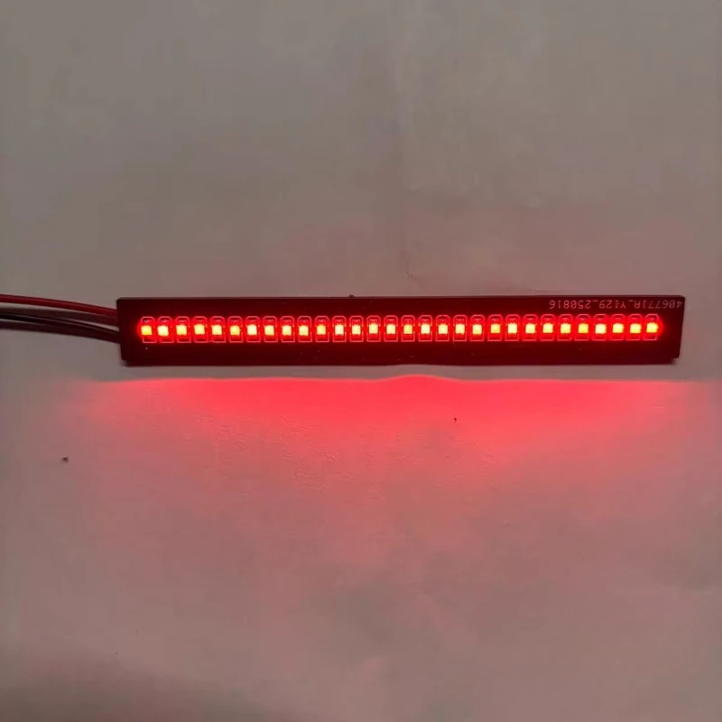 Luz de varredura led diy luz de advertência modificada para 1/10 1/8 rc rastreador carro trx4 defender axial scx10 rc4wd d90 trx6 mk07 tanque 300