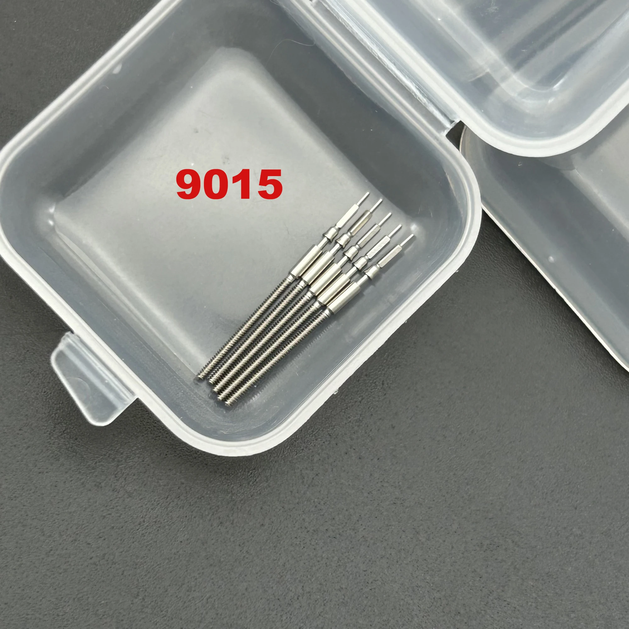 Stelo dell'orologio per accessori per il movimento dell'orologio 9015, parti di riparazione di ricambio per stelo di carica dell'orologio per orologiai