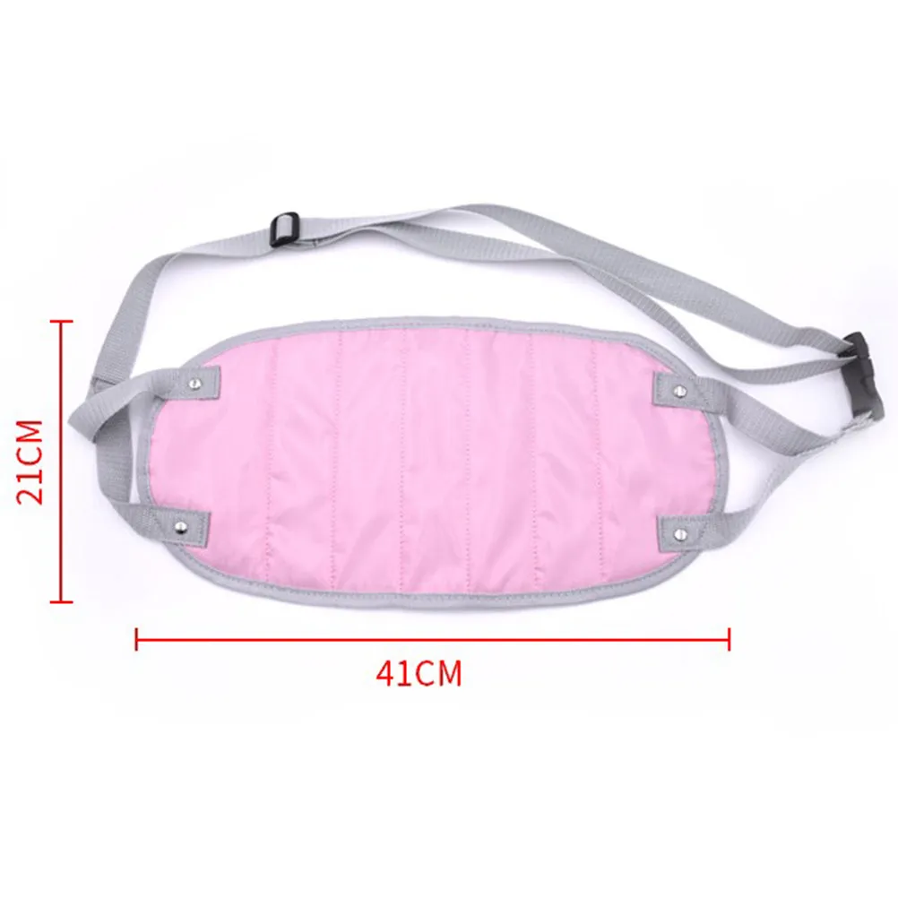 Portable Footrest Hammock Pink Adjustable Height Office Travel Flight Portable Airplane Footrest Improve Circulation
