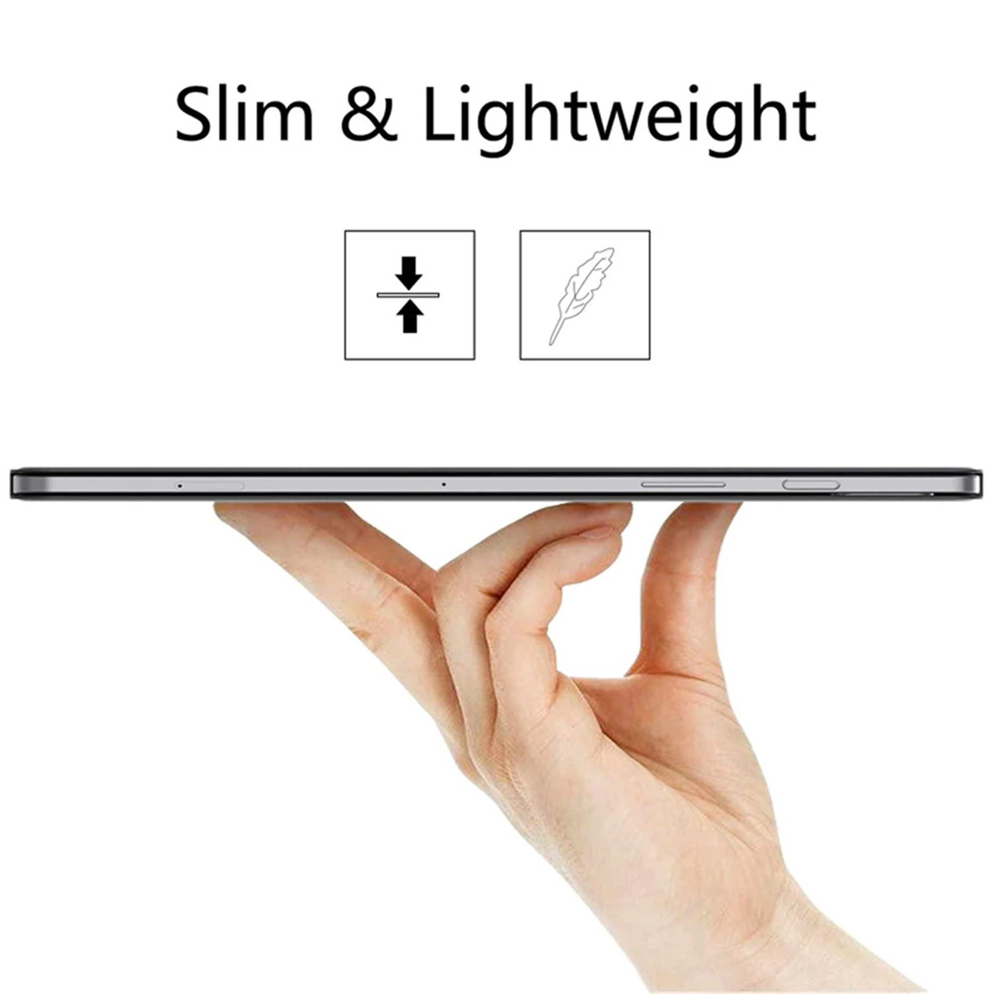 Magnetyczne etui do Samsung Galaxy Tab S11 z podstawką dwu-kątową i uchwytem na rysik do S11 Ultra 14,6 cala z funkcją automatycznego usypiania i budzenia. — zdjęcie produktu 6