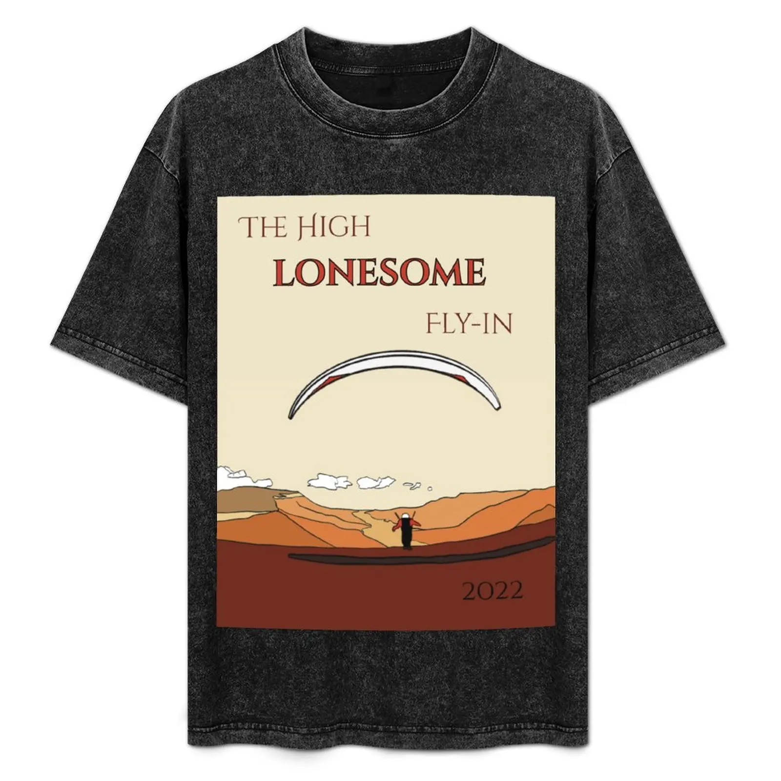 

The High Lonesome Fly-in 2022 T-Shirt Summer Holiday Casual Tee