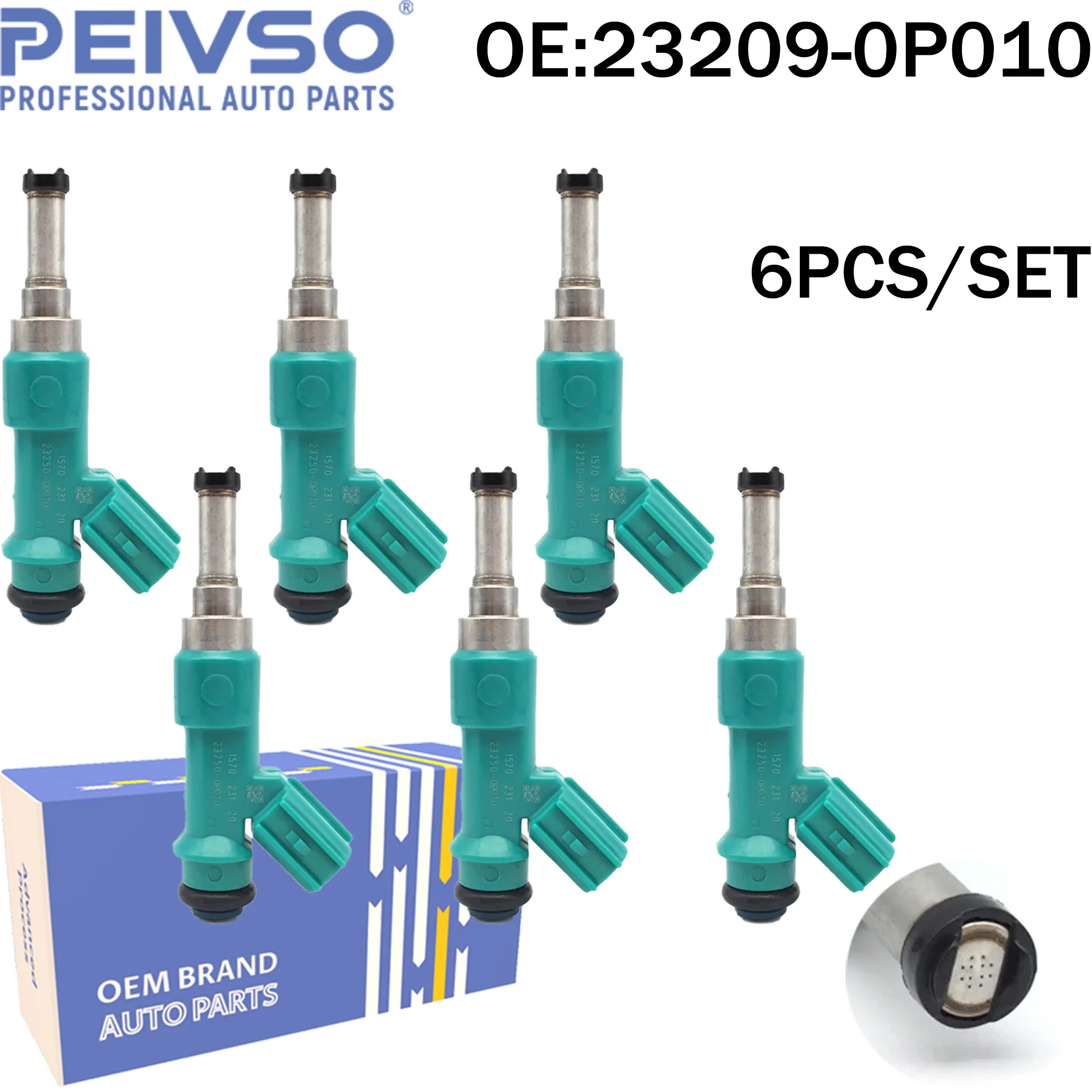 23250-0p010-23209-0p010-fuel-injectors-nozzle-6pcs-for-toyota-camry-highlander-sienna-lexus-es350-rx350-rx450h-35l-2010-2017