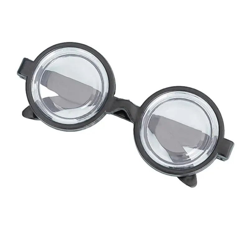 652f Halloween Party Dress-up Brille Round Frame Brille