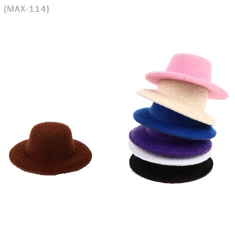 Sombreros de armario para muñecas pequeñas, juego de sombreros en miniatura a escala 1:12 de 5 piezas para peinar personajes de tu casa de muñecas, accesorios detallados