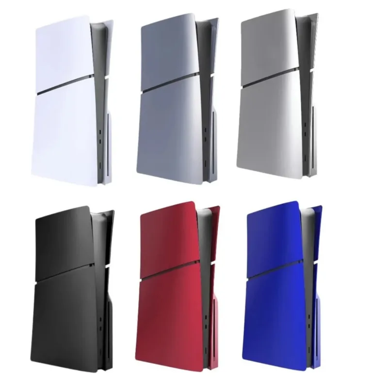 

PS5 Slim Replacement Case Star Red Carbon Fiber Protective Shell Birthday Gift