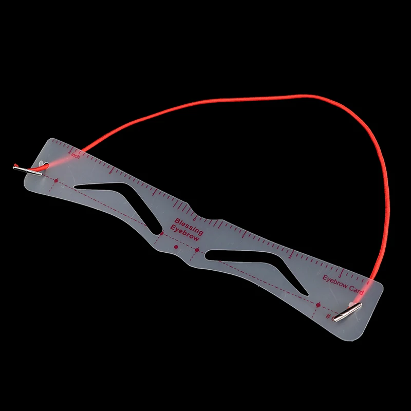 12 Styles 100% Brand new and high quality Makeup Tools Thrush Card Grooming Eyebrow Shaper Kit Eyebrow Stencil