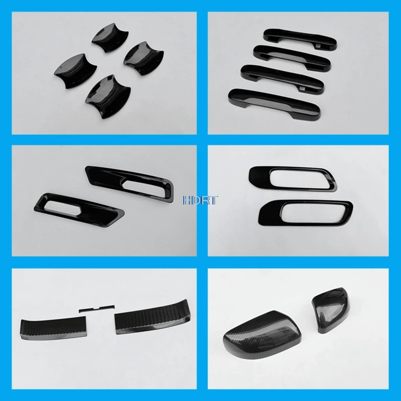 

Car Style Front Bumper Fog Light Lamp Frame Rear View Mirror Trunk Tail Boot Guard Door Bowl Handle Cover For Honda Pilot 2025 +
