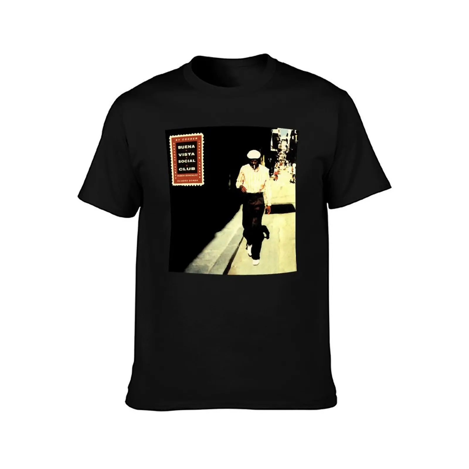 Buena vista social club T-Shirt Classic Print Short Sleeve Shirt T-Shirt