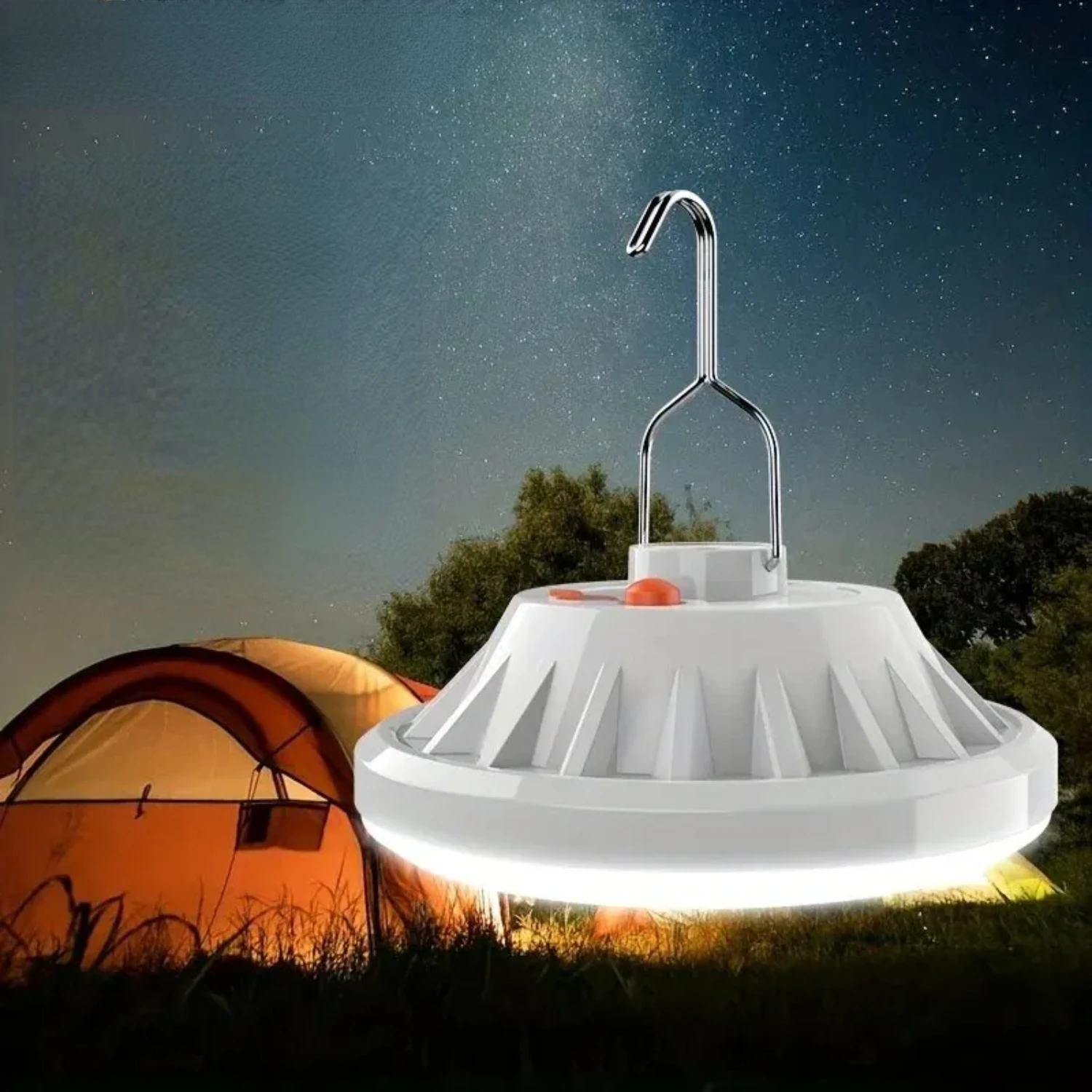 

Rechargeable Camping Light - High Lumen, Waterproof, 3 Lighting Modes - Ideal Hiking and Outdoor Lighting