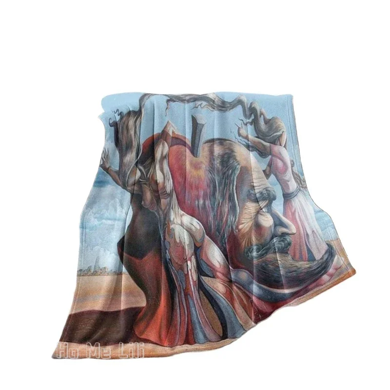 Мягкое легкое фланелевое одеяло «Адам эва», декоративное покрывало для кровати, дивана, гостиной, спальни, всесезонное, можно использовать