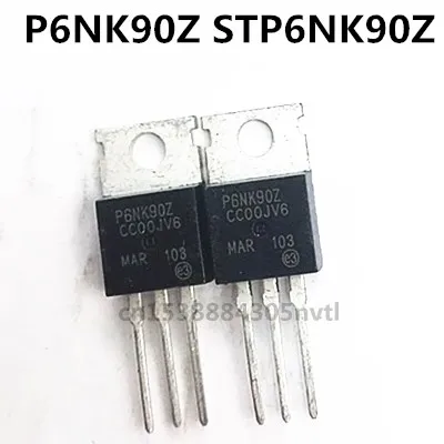 

Оригинальный 4 шт./P6NK90Z STP6NK90Z TO-220 900 В 5,8 А