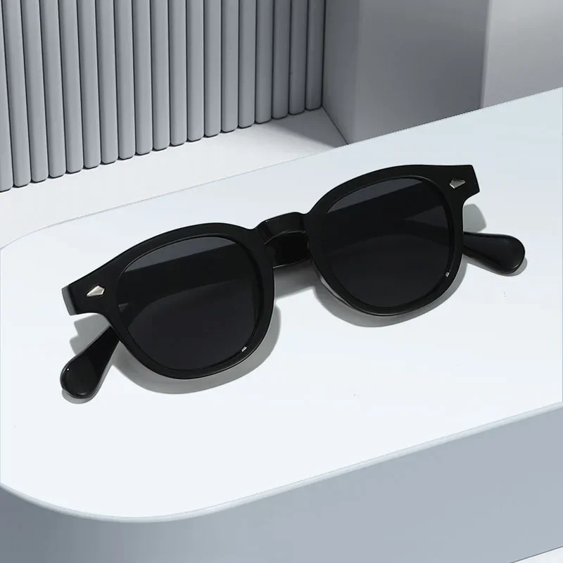 2025, neue modische, personalisierte Rice Nail Damen-Sonnenbrille, ultraleicht, neutral, einfach, mehrfarbig, UV400, Sonnenschutz-Sonnenbrille – Detail 1