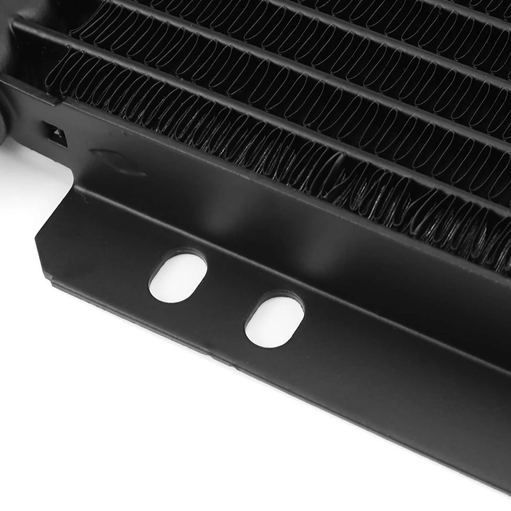 

25-рядный универсальный масляный радиатор, алюминиевый масляный радиатор трансмиссии, автоматический сложенный масляный радиатор, автомобильные аксессуары