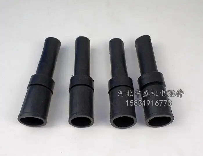 12/14.5/16/18/20.5mm Water pump protective wire sleeve Round hole oil resistant standard Five glue axis diameter motor part