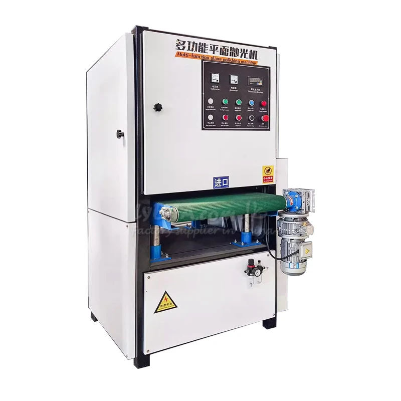LY Fully Automatic Metal Flat Integrated Rust Removal and Polishing Machine Customized Processing Thickness 380-1280mm